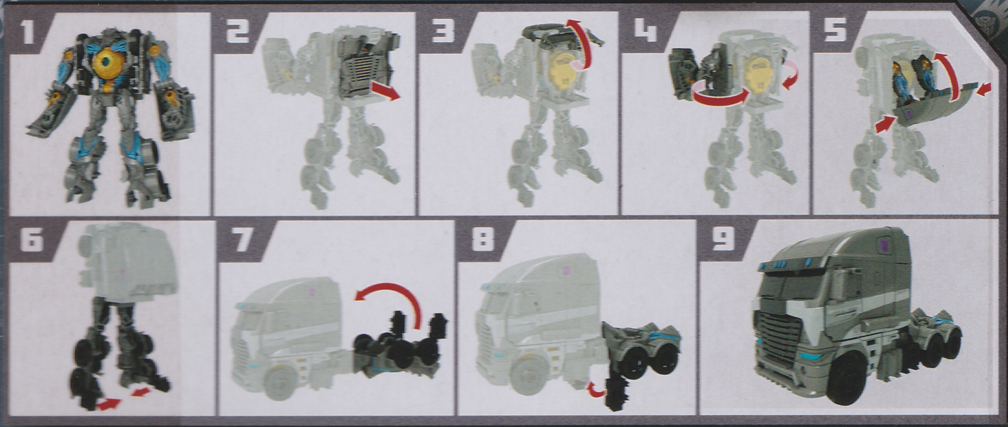 Power Attackers Galvatron (Spinning Grinder!) (Transformers, Movie